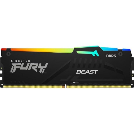 Memoria RAM DDR5 KINGSTON FURY BEAST RGB...