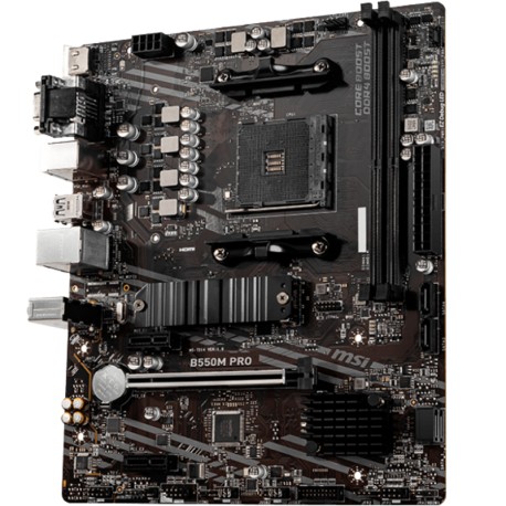 Tarjeta madre MSI B550M PRO AM4