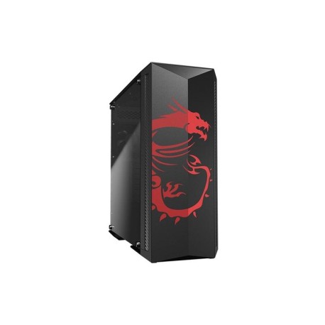 Gabinete MSI MPG 100D ATX RGB Negro/Rojo