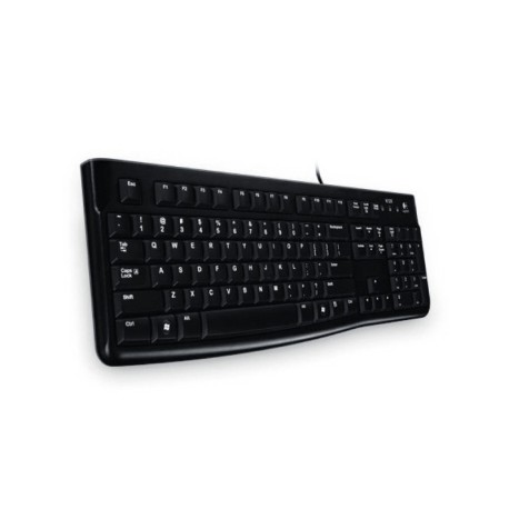 Teclado Logitech K120, USB, Alámbrico,...