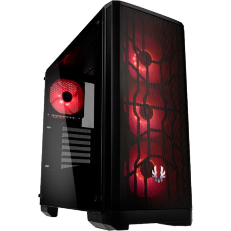 Gabinete BitFenix NOVA MESH TG ATX RGB Negro